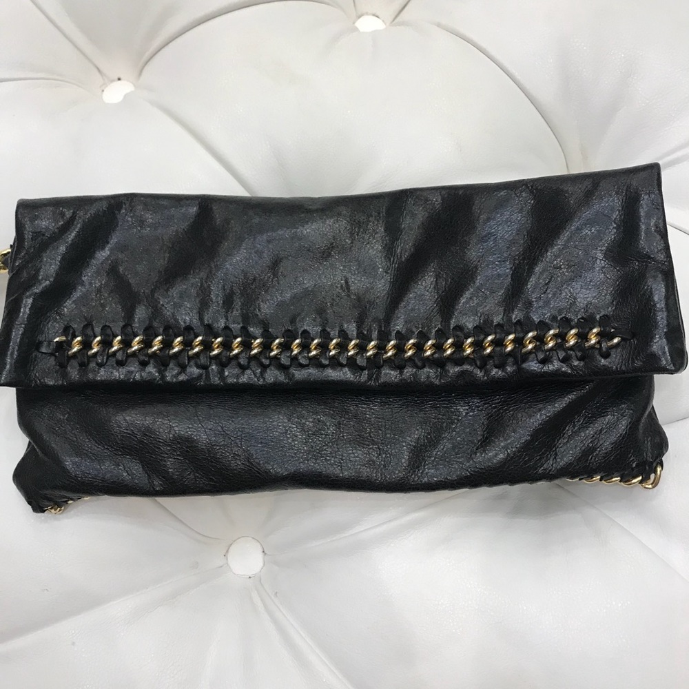 Marciano leather clutch. NEW!